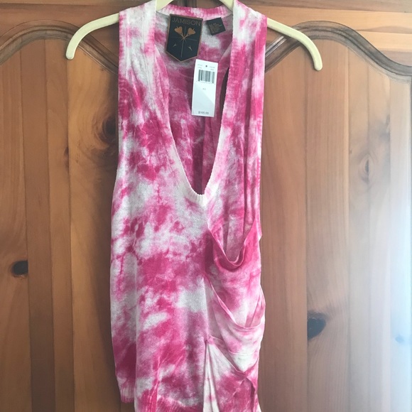 Linen Racerback Top.     49 - Picture 4 of 4